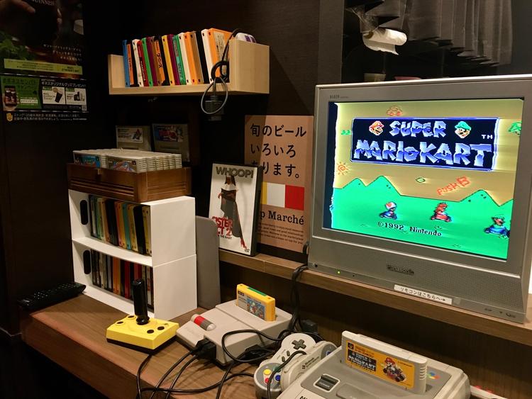レトロゲームコーナー お客様と対戦!?