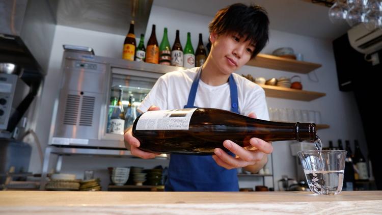 日本酒青い林檎