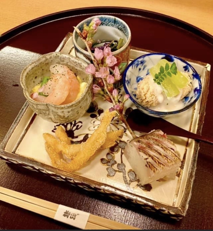 春のコースから八寸