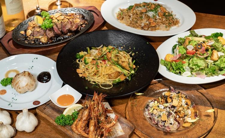イタリアンベースの創作にんにく料理専門店