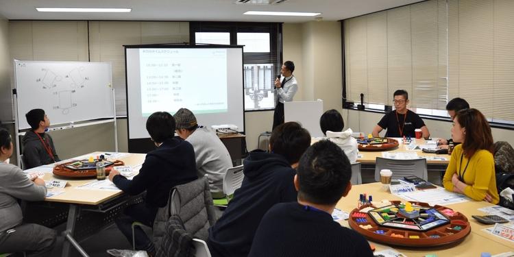 マネジメントゲームの様子です