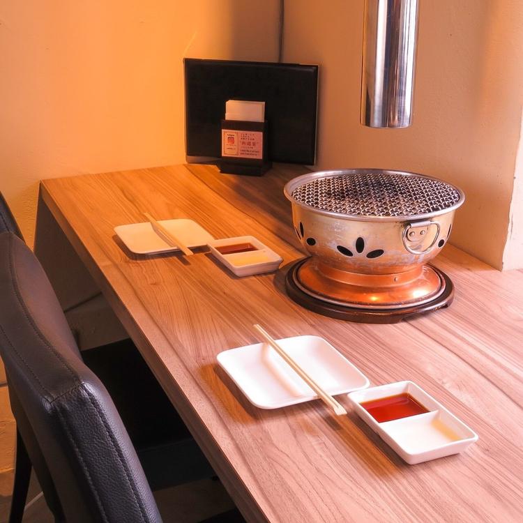 明るい雰囲気の店内◎