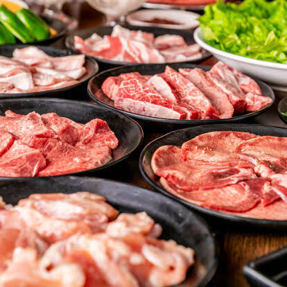 種類豊富な牛肉を楽しめます