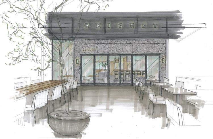 新店(仮BEIGNET)