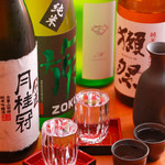 各種お酒も豊富に揃えております