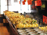 トッピングの天ぷらは野菜オンリー!