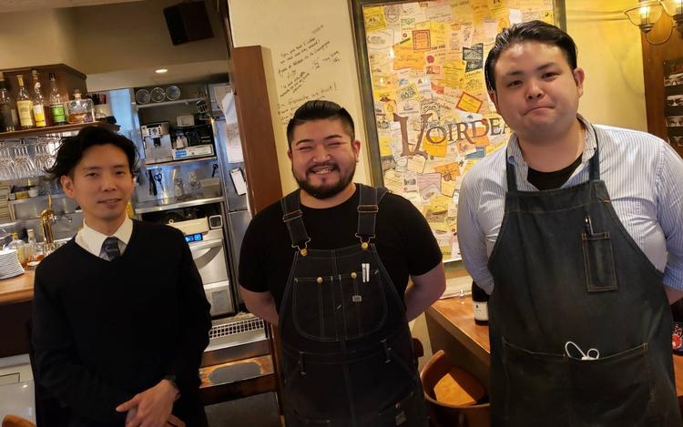 現在3人で切り盛りしてます。