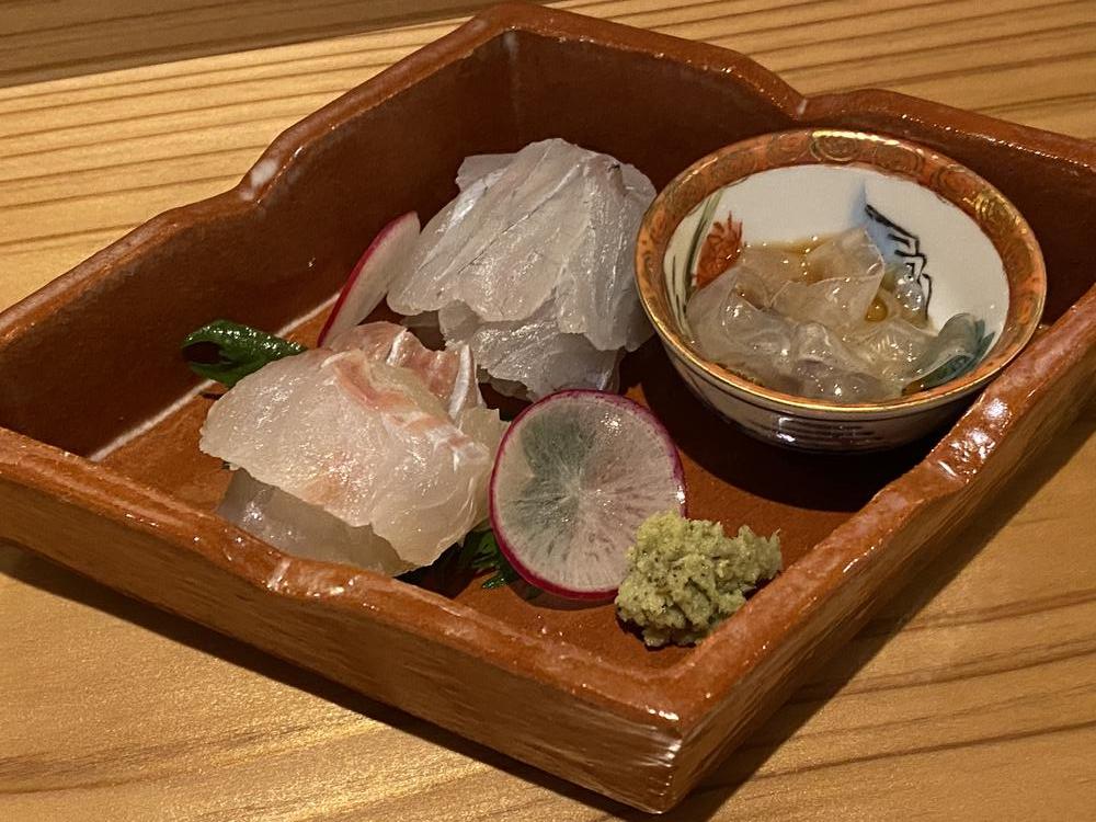 鮮魚お刺身は賄いでも!