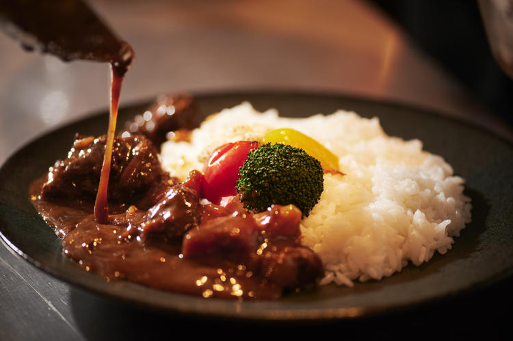 こだわりの黒毛和牛カレー