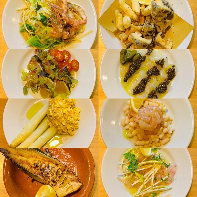 季節の食材で毎日違う料理を