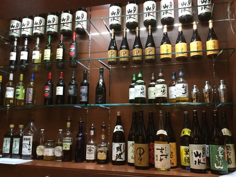 お酒も豊富にご用意しています