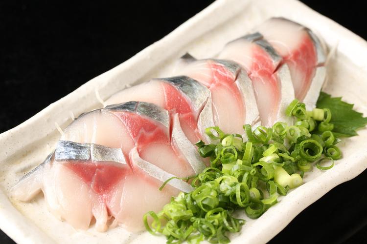 名物 “生” さばのお刺身