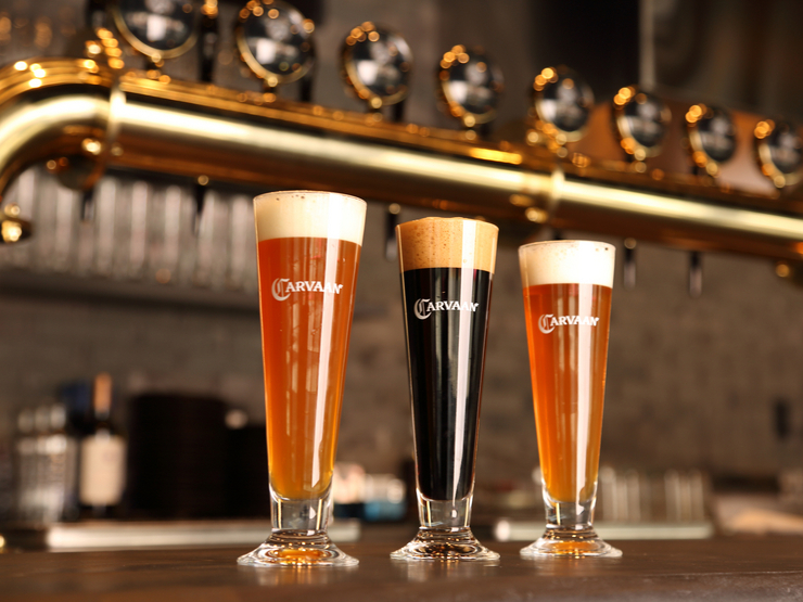 自社醸造の美味しいクラフトビール