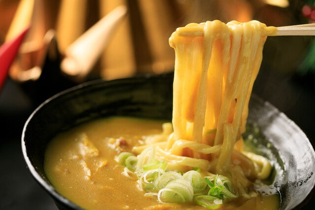 カレーうどんや味噌煮込みうどんも人気です