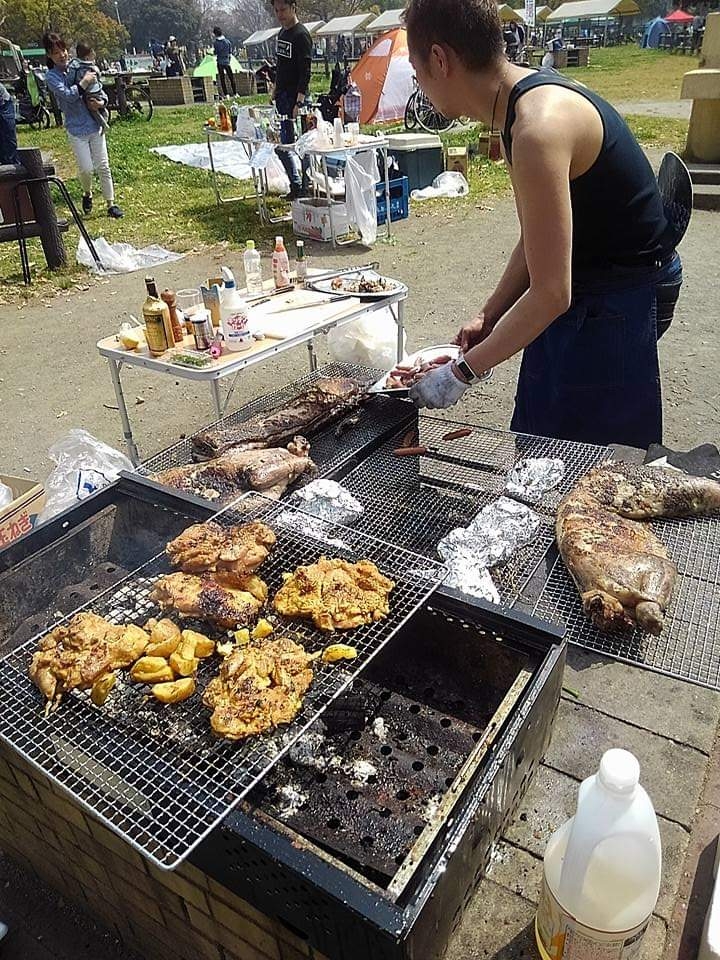 100人BBQ