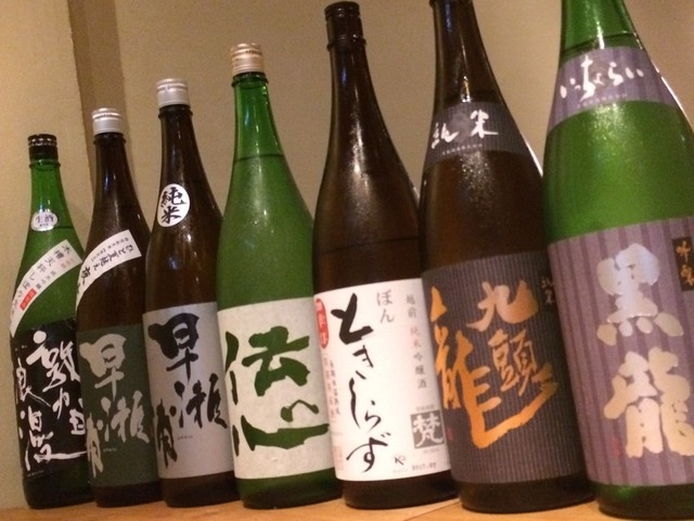 日本各地の銘酒を揃えています!
