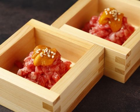 枡で提供する趣向も☆