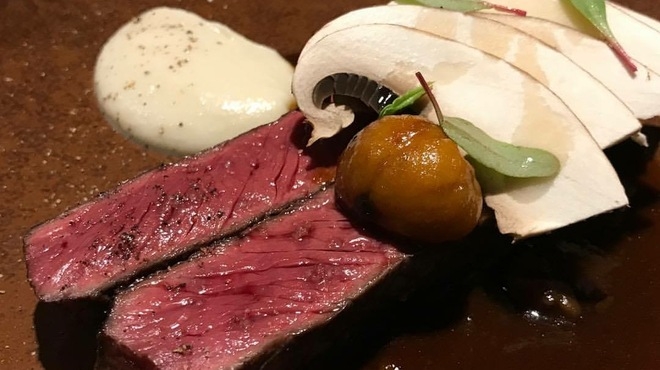 エゾシカ肉のロースト