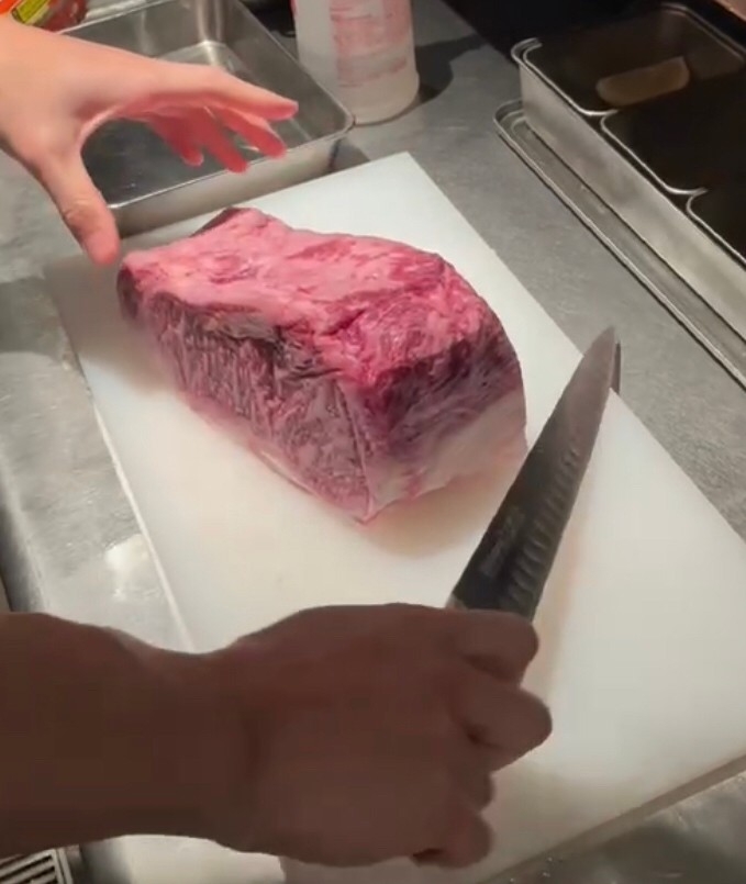 精肉店での研修の実施