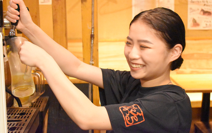 店舗運営が学べます!