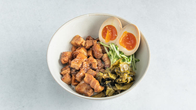 ルーローハン スープ付き