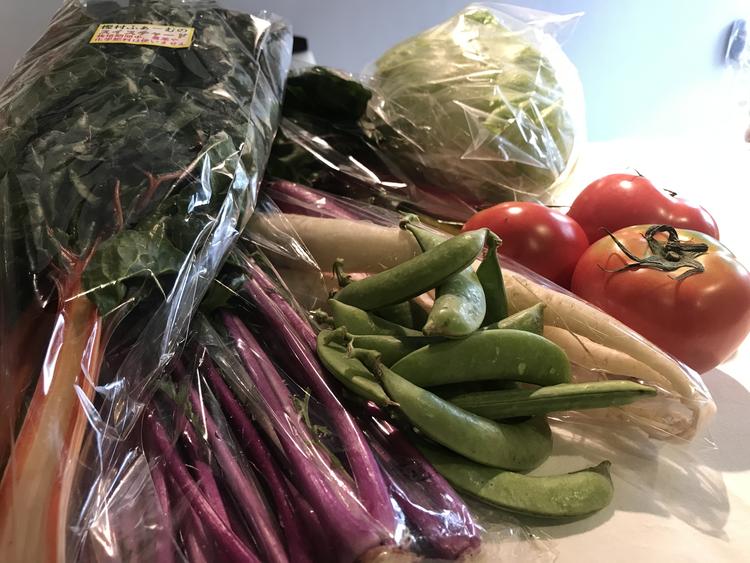 契約農家さんから届いた新鮮お野菜
