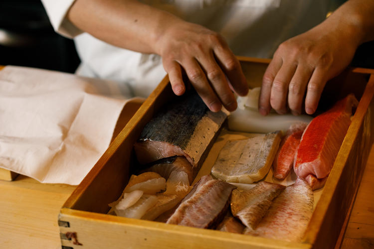 自分が厳選した食材で調理できます