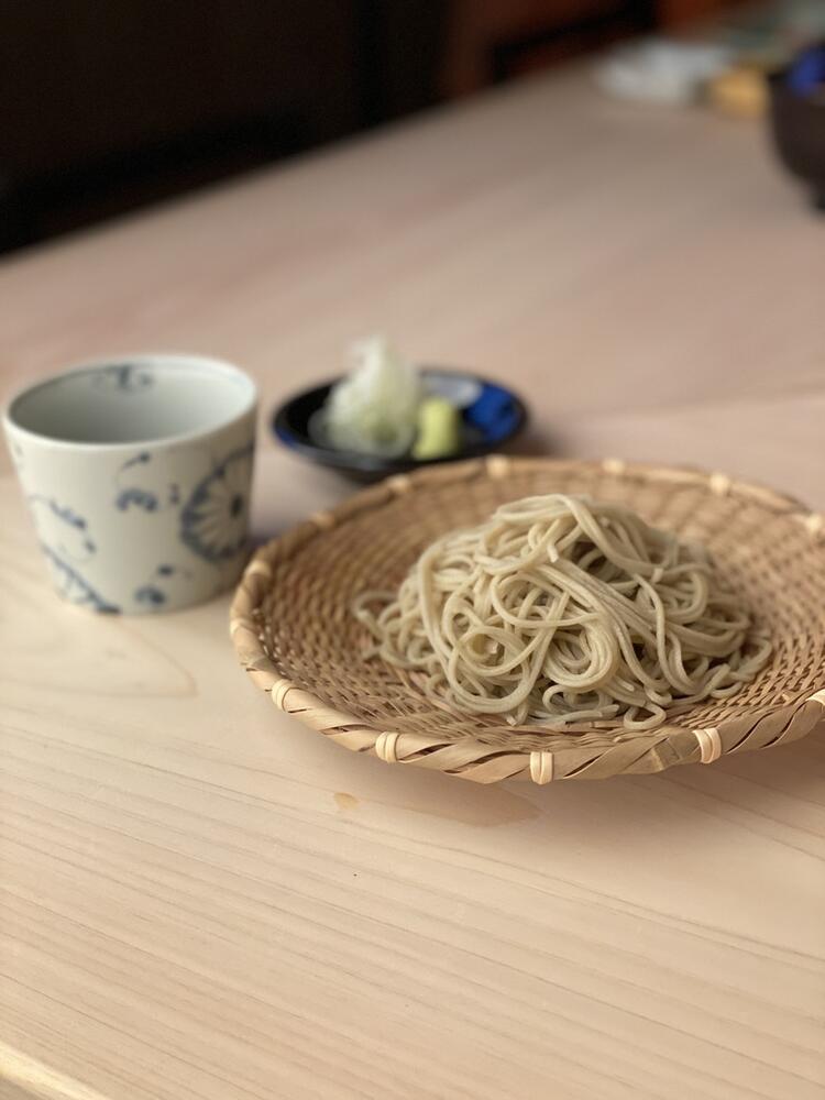 〆の蕎麦も好評です