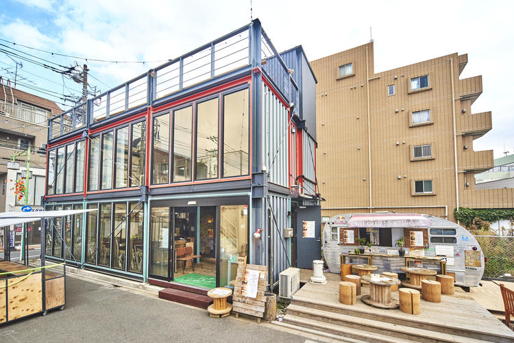 西小山駅徒歩1分!コンテナが目印です