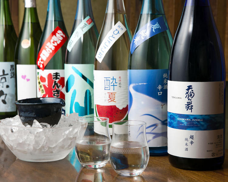 日本各地の銘酒が豊富に揃ってます!