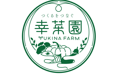 デザイナーによる自社農園のロゴ