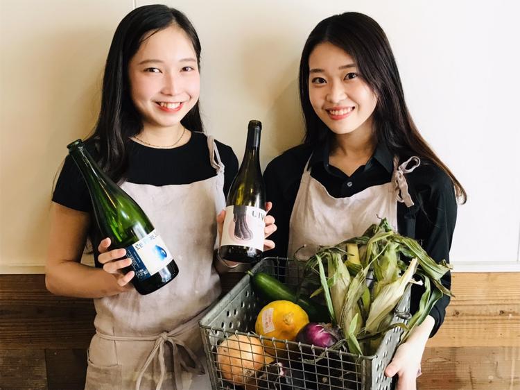 野菜とワインが楽しめます♪