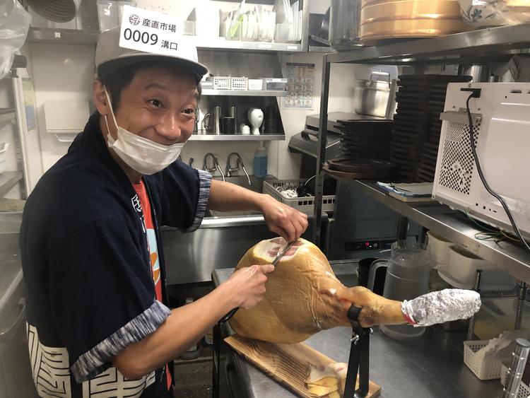 魚はもちろん職人技術を教えます!
