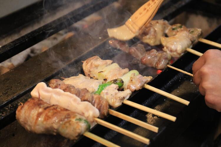 じっくり炭火焼き◎