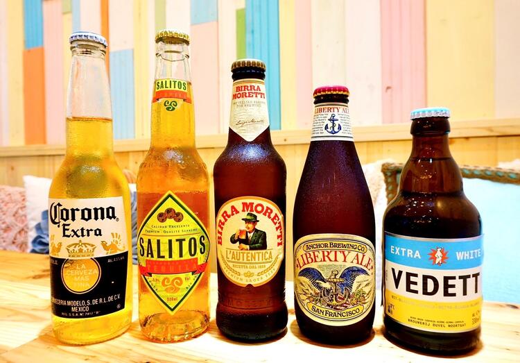 食事に合うさまざまなビール◎