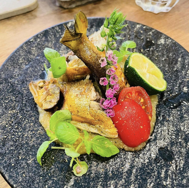 料理は和洋折衷