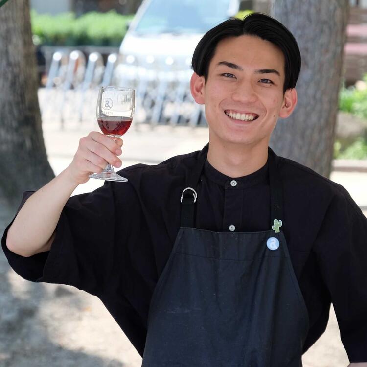 屋外イベント時の一枚^^