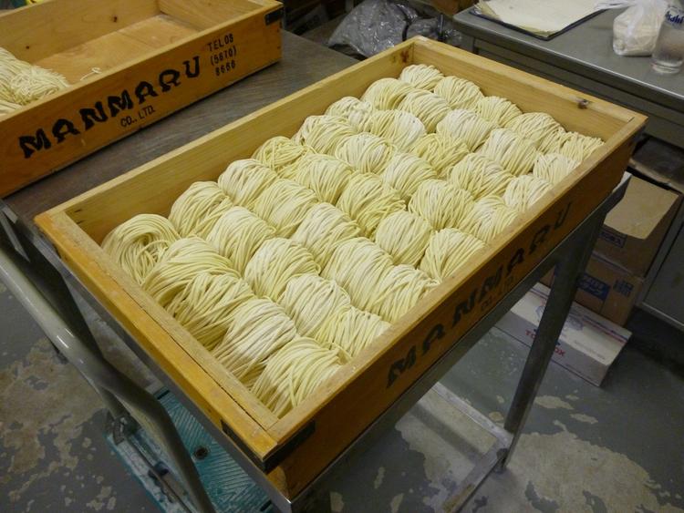 当店自慢の自家製麺。こだわってます!