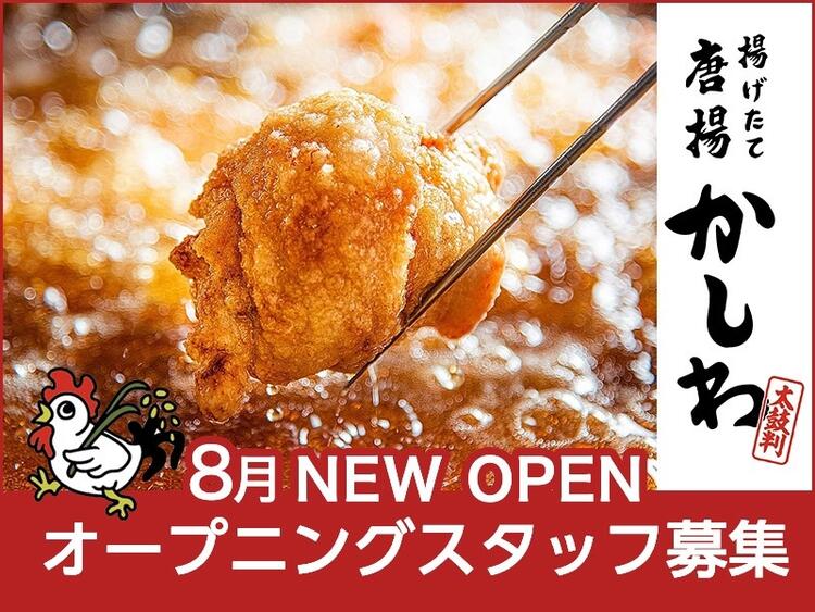 揚げたてでザクザクの唐揚げを提供