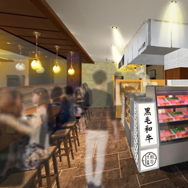 幅広い世代の方がご来店♪(写真は既存店)