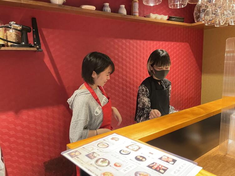 先輩スタッフが優しくサポートします