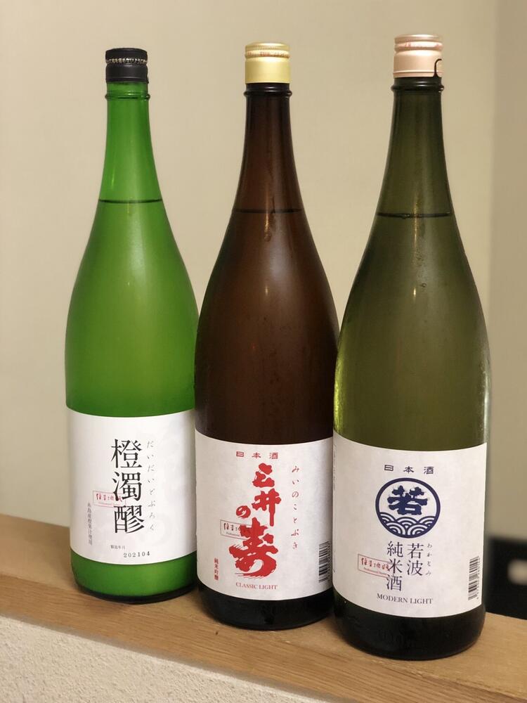 こだわりの日本酒