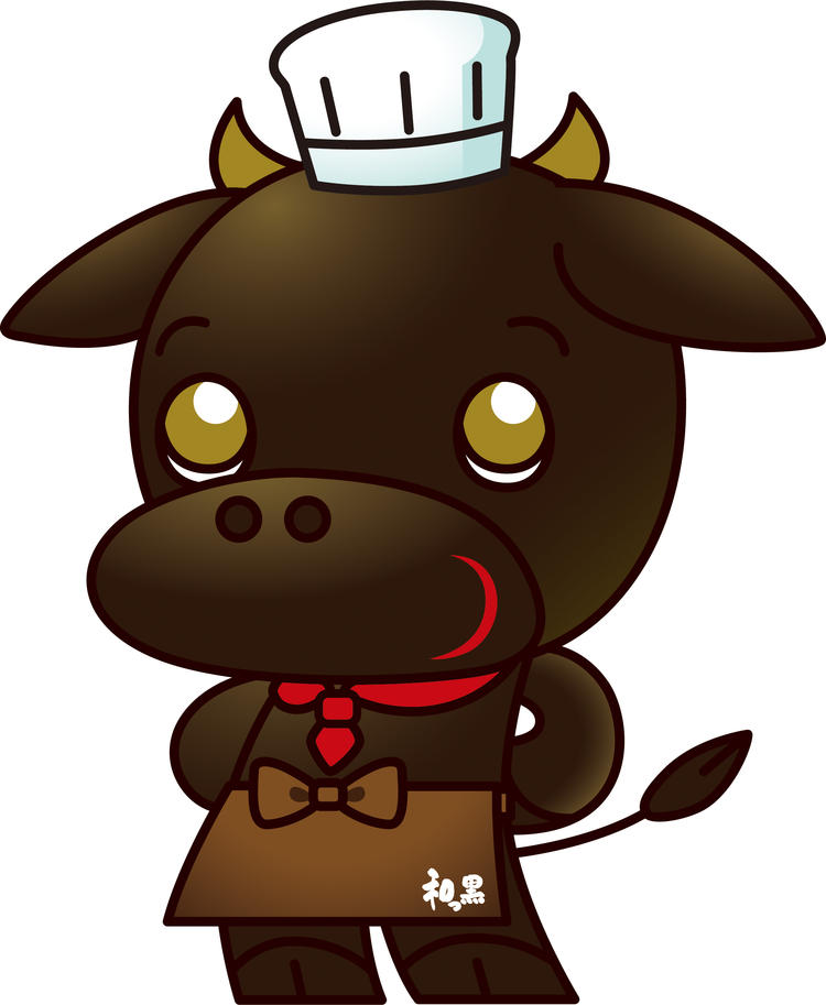 当店キャラクター「こく丸君」