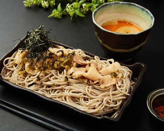 人気No1の「豚胡麻そば」