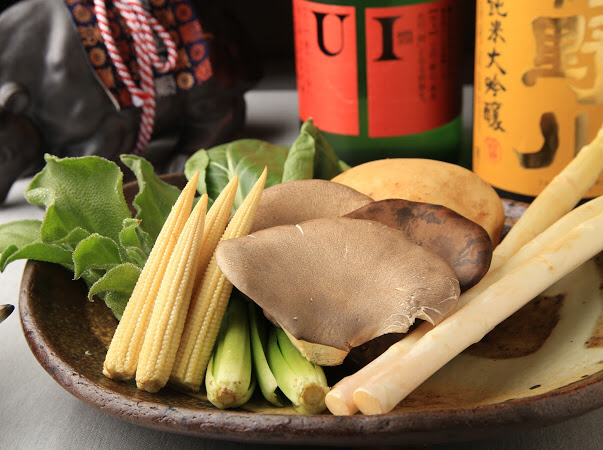 こだわりの食材を使用