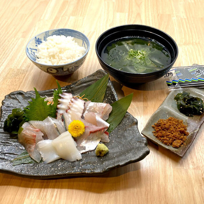 瀬戸内海で育った新鮮な魚が自慢!