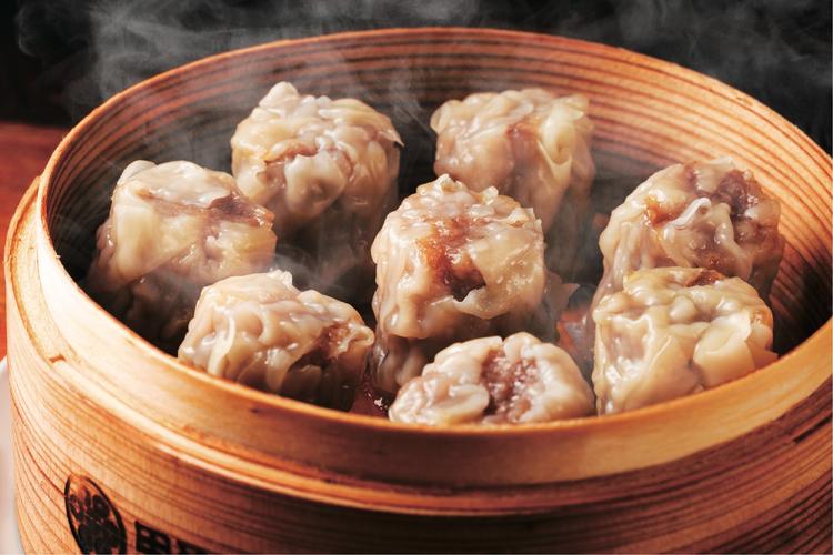 蒸したての焼売はご馳走です