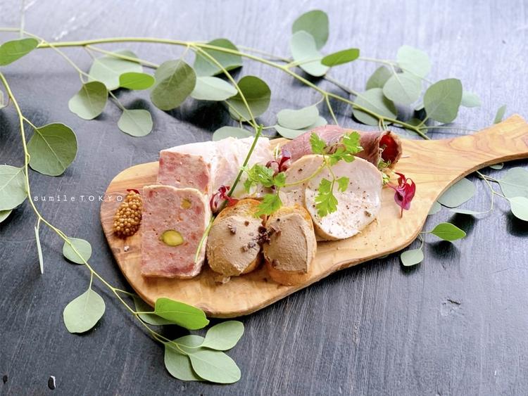 全て店内手作りのお肉の前菜