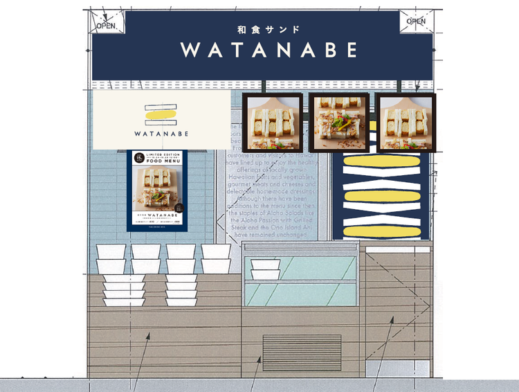 和食サンドWATANABE