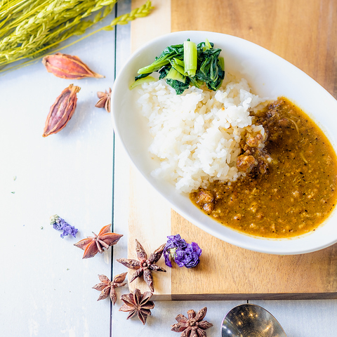 薬膳カレーも提供